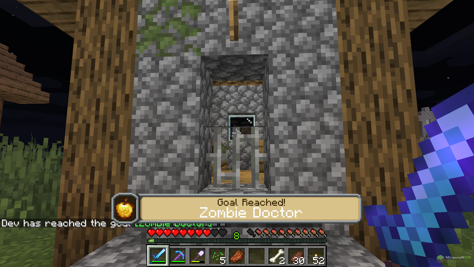 Получено достижение