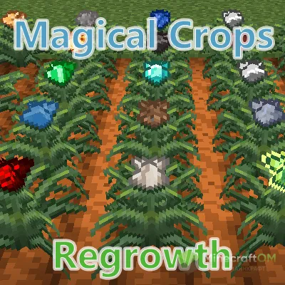 Мод на растения для Майнкрафт 1.16.5/1.7.10 (Magical Crops: Regrowth) Мод на растения для Майнкрафт 1.16.5/1.7.10 (Magical Crops: Regrowth)