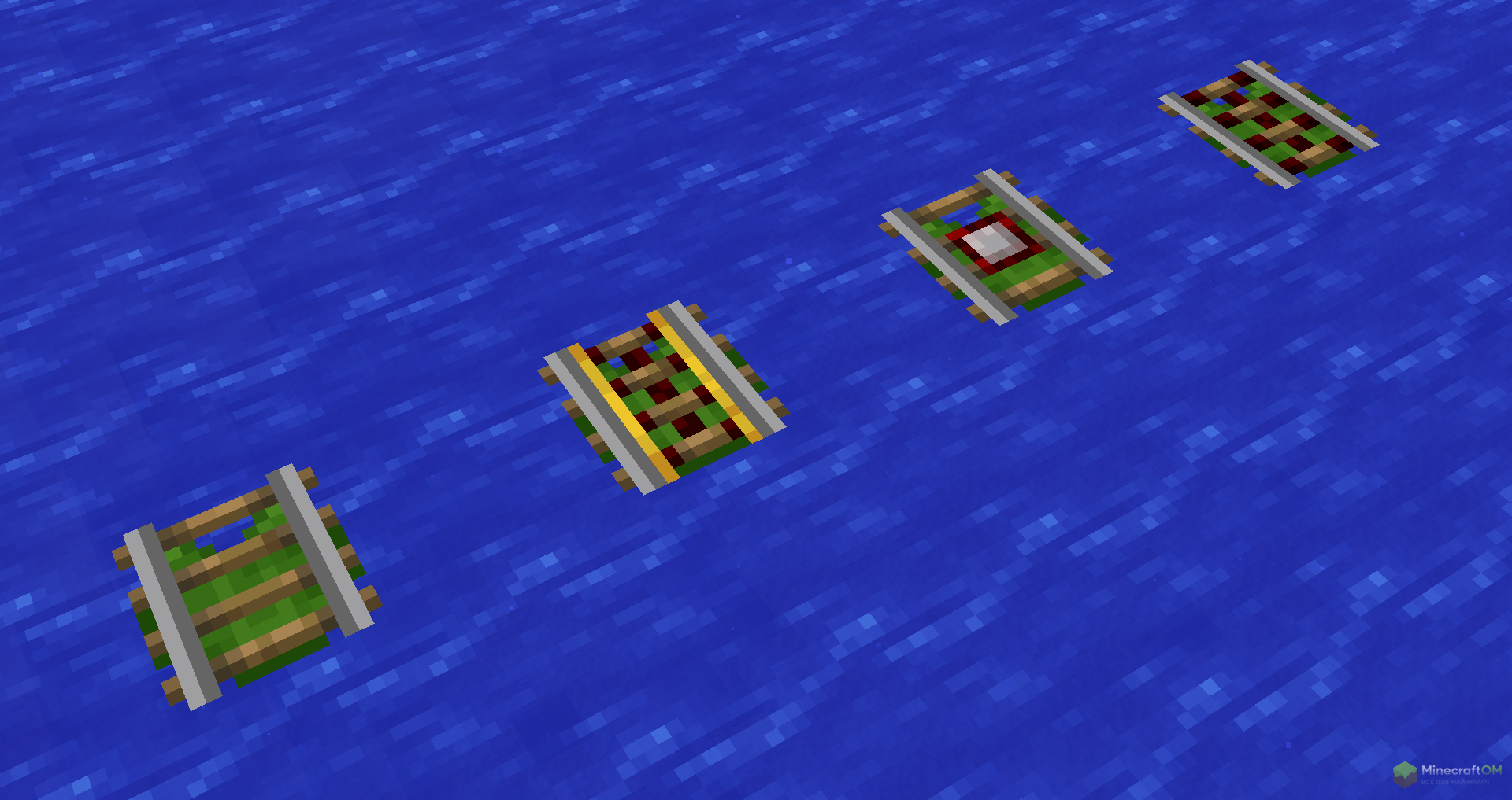 Рельсы на воде