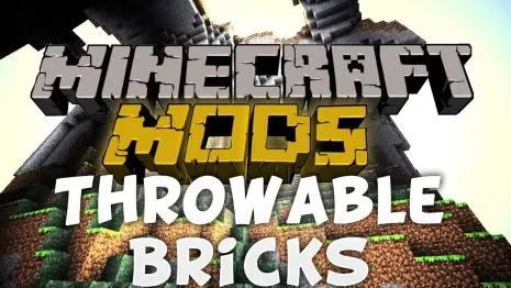 Мод на опасные кирпичи для Майнкрафт 1.7.10 (Throwable Bricks) Мод на опасные кирпичи для Майнкрафт 1.7.10 (Throwable Bricks)