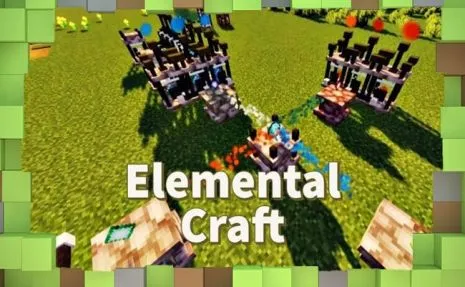 Мод на магию для Майнкрафт 1.17/1.16.5/1.15.2 (Elemental Craft) Мод на магию для Майнкрафт 1.17/1.16.5/1.15.2 (Elemental Craft)