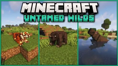 Мод на животных для Майнкрафт 1.16.5 (Untamed Wilds) Мод на животных для Майнкрафт 1.16.5 (Untamed Wilds)