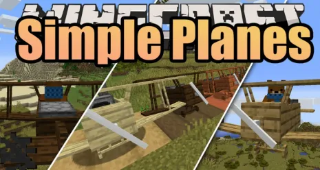 Мод на самолеты для Майнкрафт 1.17.1/1.16.5/1.15.2/1.12.2 (Simple Planes) Мод на самолеты для Майнкрафт 1.17.1/1.16.5/1.15.2/1.12.2 (Simple Planes)