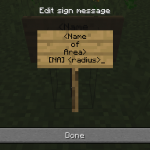 Создание области