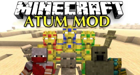 Мод на измерение для Майнкрафт 1.7.10 (Atum: Journey into the Sands)