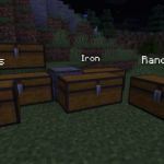 Надпись над сундуком