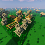 Измерение приключений в моде Bloxys Structures.