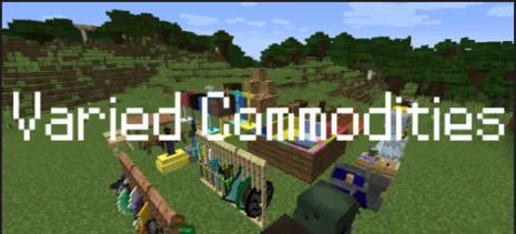 Мод на мебель для Майнкрафт 1.12.2 / 1.11.2 (Varied Commodities)