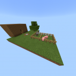 Пользовательский остров на карте OneBlock.