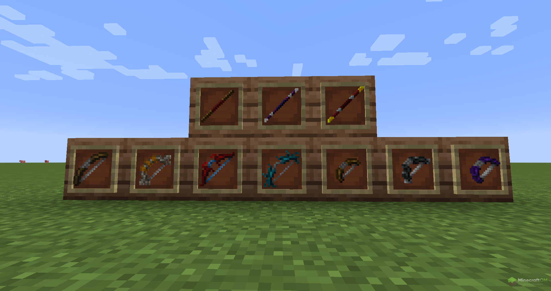 Minecraft dungeons weapons. MC Dungeons Weapons крафты. Мод Dungeons1.16.5. Мод Dungeons 1.16.5.