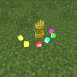 Мод Anvil Infinity Craft на перчатку бесконечности для Майнкрафт.