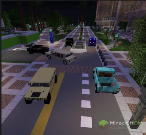 Мод на машины для Майнкрафт 1.12.2 (Trin Civil Car Pack)