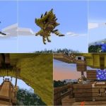 Корабли в моде Valkyrien Skies.