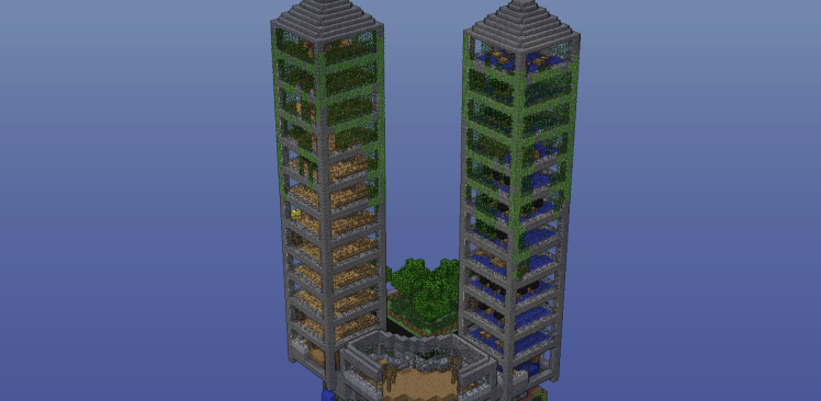 Мультяшные здания