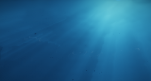 Солнечный свет под водой