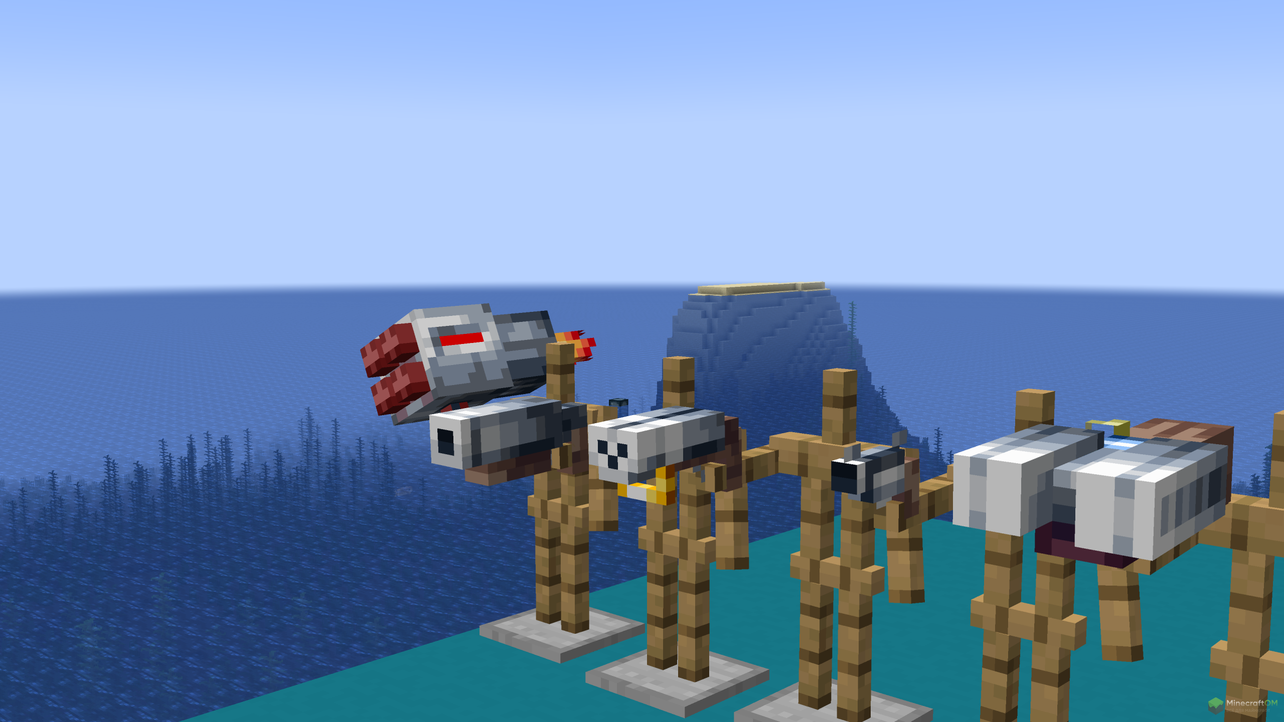 Оружия на манекенах