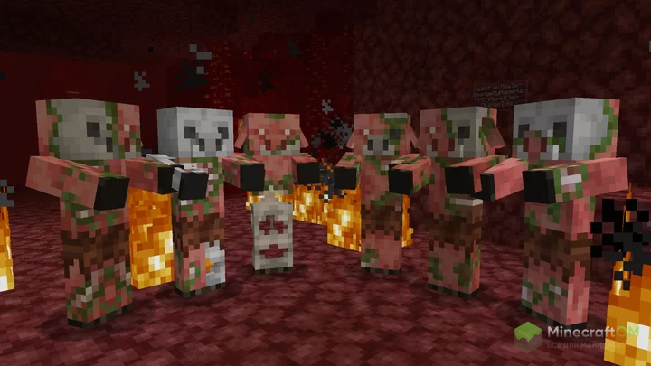 Пиглины-свинозомби