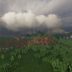 Дождь и серое небо