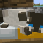 Лежащий кот