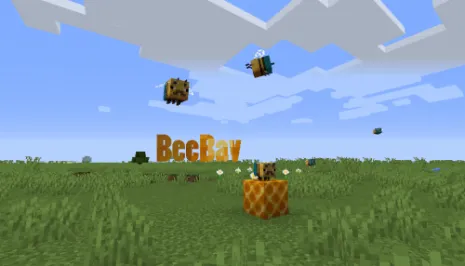 Текстуры на пчел для Майнкрафт 1.16.5 / 1.15.2 (ПчелоБАВ)