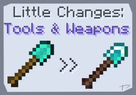 Текстуры на инструменты для Майнкрафт 1.16.5 (Little Changes: Tools & Weapons) Текстуры на инструменты для Майнкрафт 1.16.5 (Little Changes: Tools & Weapons)
