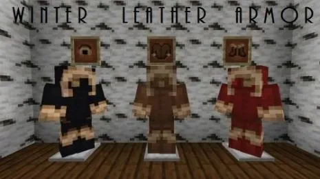 Текстуры на зимнюю броню для Майнкрафт 1.16.5 (Winter Leather Armor) Текстуры на зимнюю броню для Майнкрафт 1.16.5 (Winter Leather Armor)