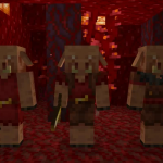 Пиглины в красной одежде