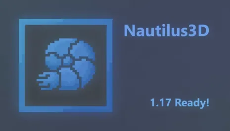 Текстурпак на объемные текстуры для Майнкрафт 1.18.1 / 1.17.1 (Nautilus3D)