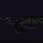 Эндер дракон - вид сбоку