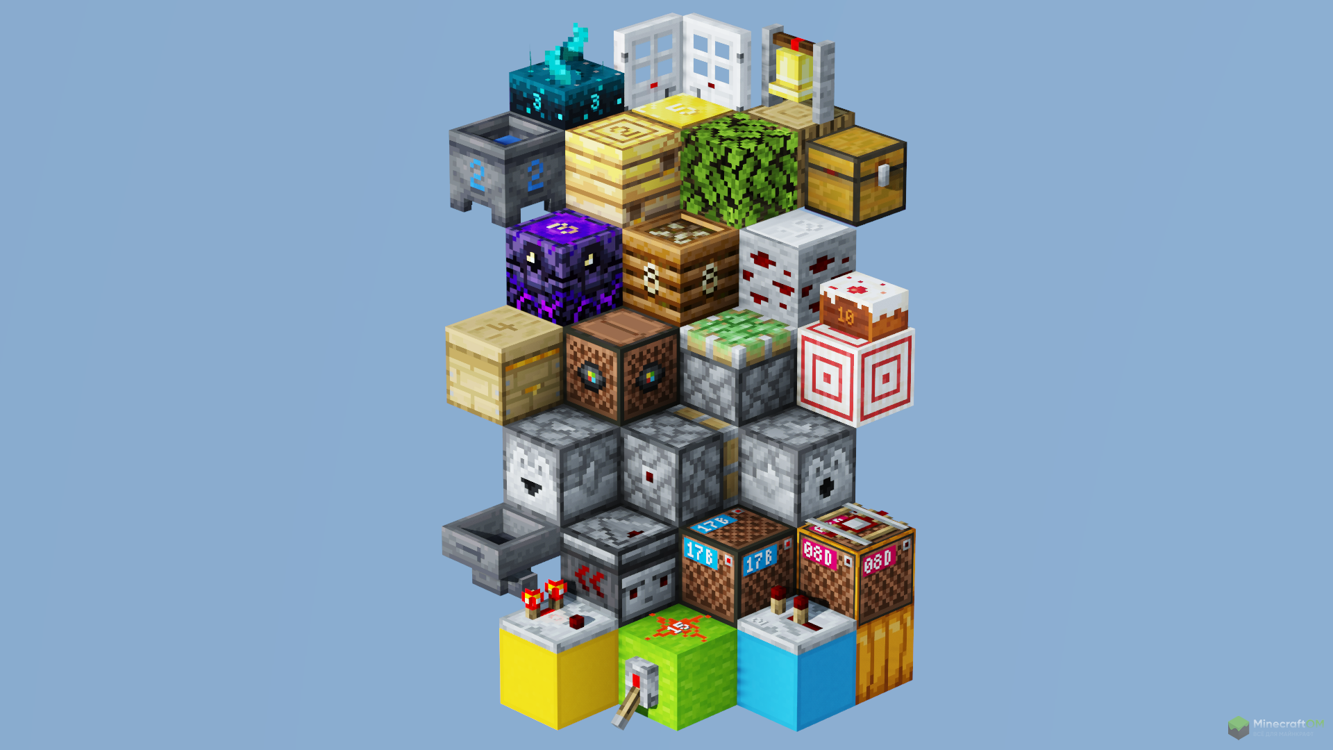 Текстуры некоторых блоков