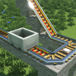 Вагонетка с рельсами