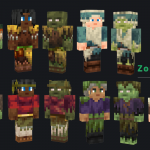 Модели зомби-жителей