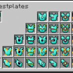 Зачарованные варианты алмазного нагрудника