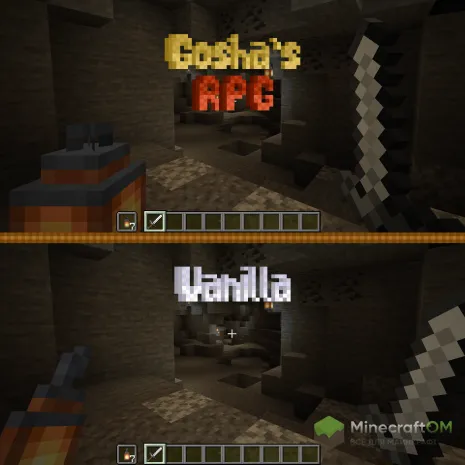 Текстурпак на новый вид от первого лица для Майнкрафт 1.18.1 / 1.17.1 (Goshas RPG First Person) Текстурпак на новый вид от первого лица для Майнкрафт 1.18.1 / 1.17.1 (Goshas RPG First Person)