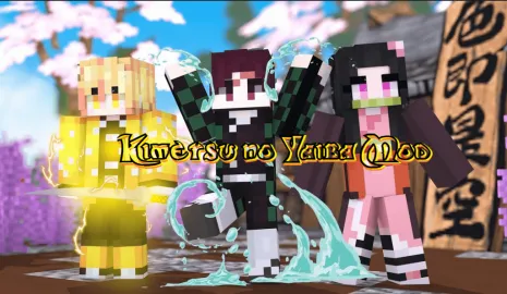 Мод по аниме для Майнкрафт 1.16.5 (Kimetsu no Yaiba)