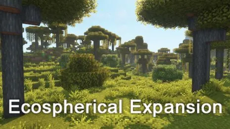 Мод на новые биомы для Майнкрафт 1.18.1 (Ecospherical Expansion) Мод на новые биомы для Майнкрафт 1.18.1 (Ecospherical Expansion)