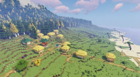 Мод на обновленные деревни для Майнкрафт 1.18.1 / 1.16.5 (Thatched) Мод на обновленные деревни для Майнкрафт 1.18.1 / 1.16.5 (Thatched)