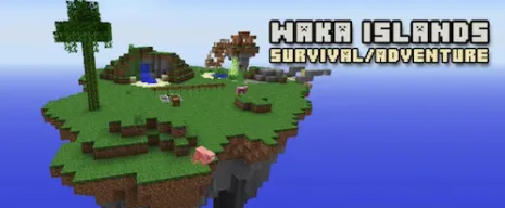 Карта на выживание для майнкрафт 1.8 (Waka islands) Карта на выживание для майнкрафт 1.8 (Waka islands)
