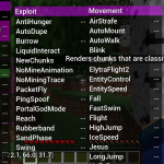 Функционал чита