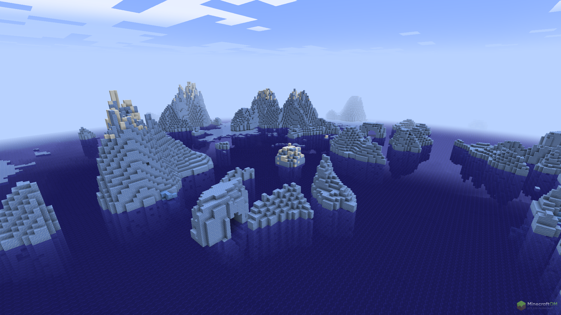 Холодный биом, в котором можно замерзнуть