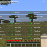 GUI меню при нажатии на ПРАВЫЙ SHIFT и ЛЕВЫЙ CTRL