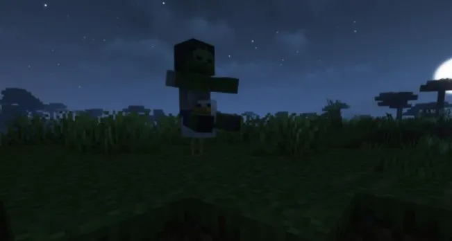 Зомби на курице