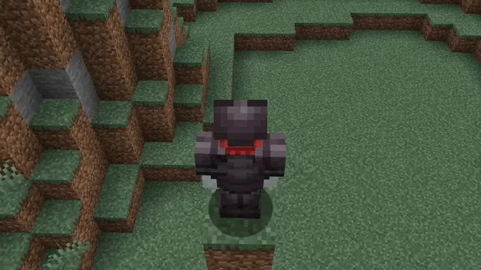 Урон при падении на моба