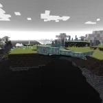 Новый моб на фоне измерения из мода Xenoclus 2