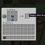 Крафт блока анти-гравитации