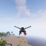 Стив с ТНТ и зажигалкой в руке