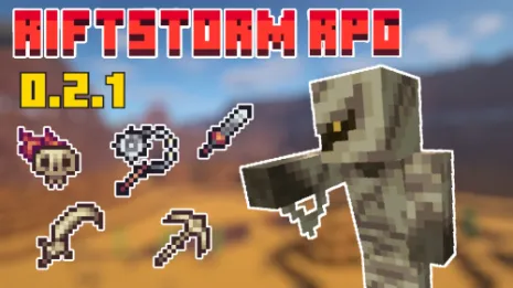 РПГ мод для Майнкрафт 1.15.2 (Riftstorm RPG) РПГ мод для Майнкрафт 1.15.2 (Riftstorm RPG)