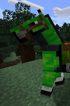 Покраска брони лошади