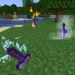 Пример того, как выглядят орудия, выброшенные на клавишу r