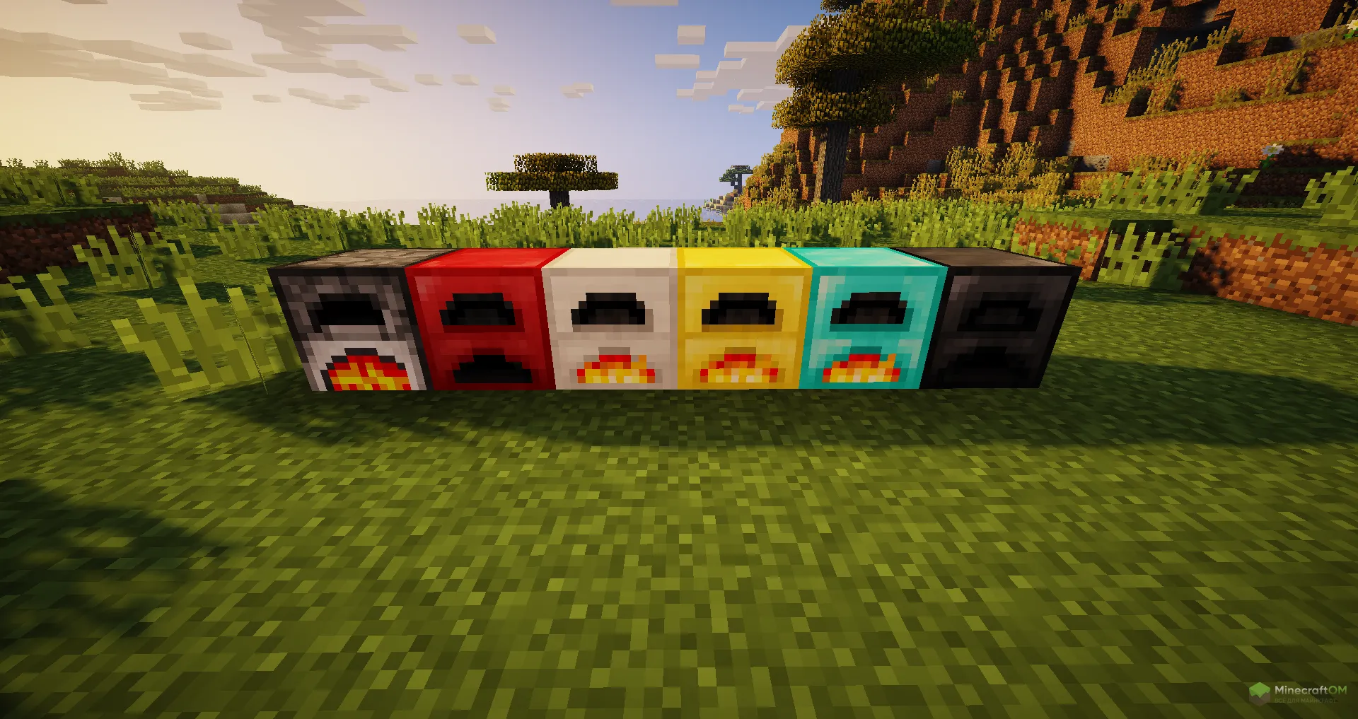 Работающие печки